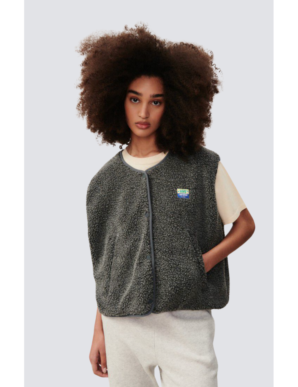 FLEECE VEST - 