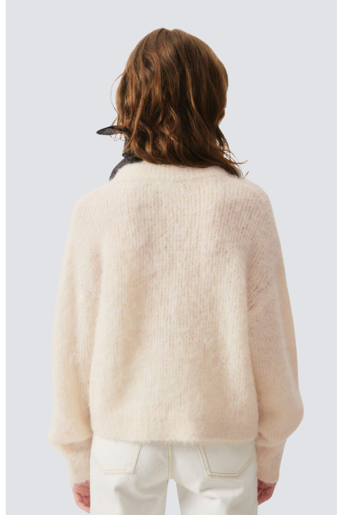 MOHAIR WOOL CREWNECK SWEATER - 11