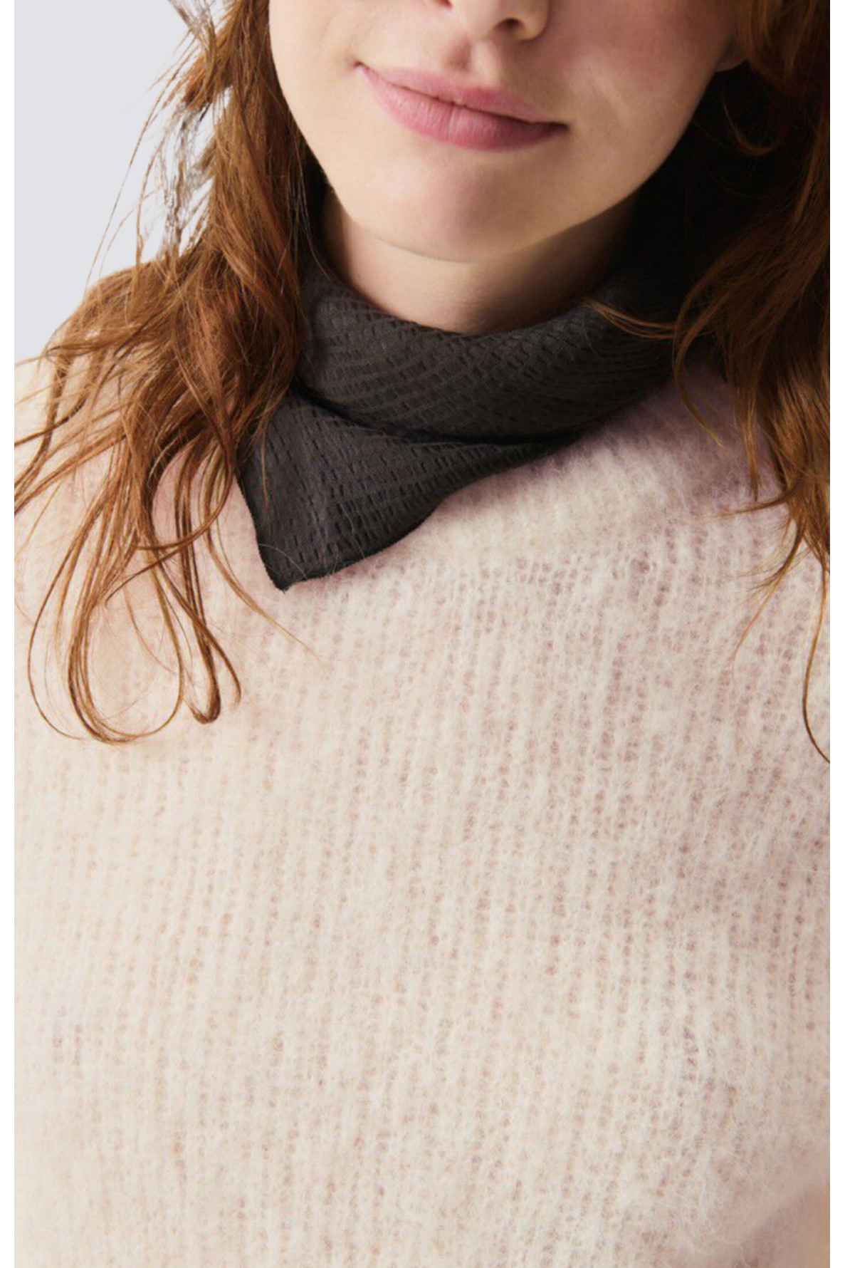MOHAIR WOOL CREWNECK SWEATER - 12