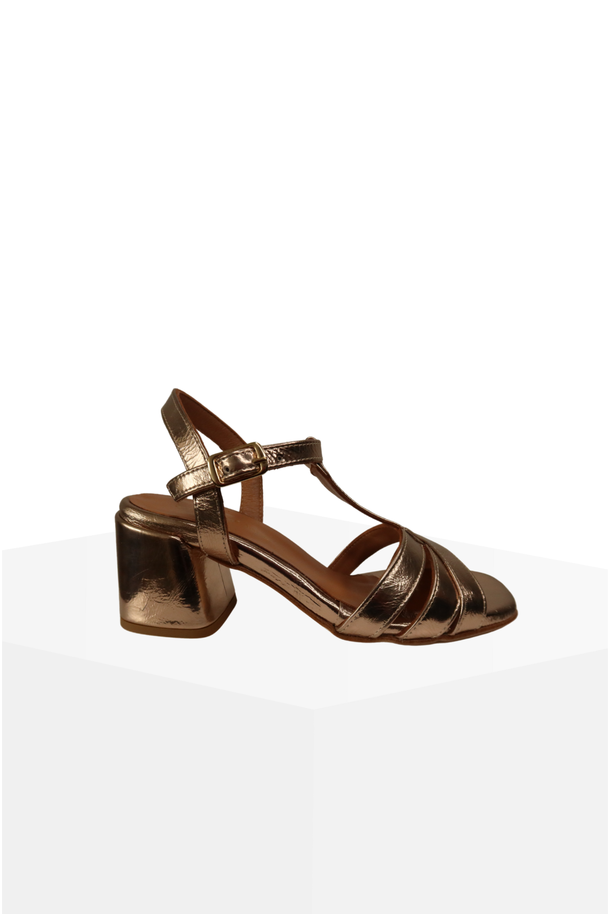 sandale gros talon 5 cm plateforme - 1