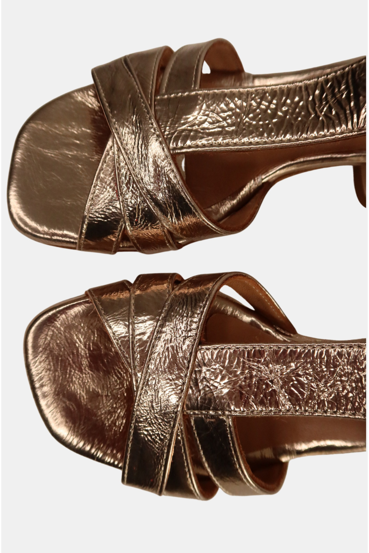 sandale gros talon 5 cm plateforme - 3