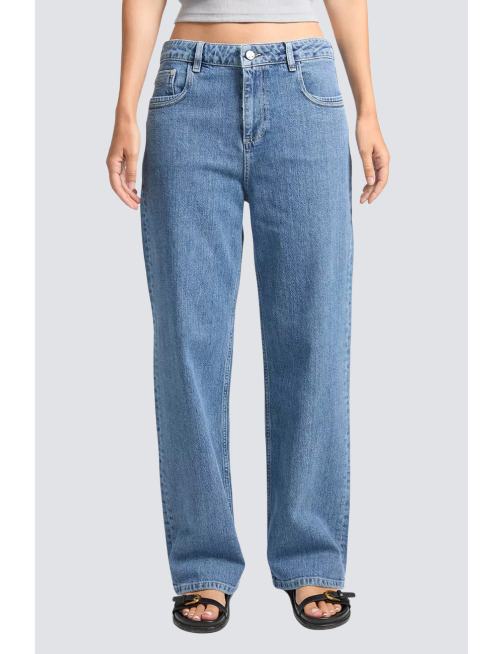 pantalon loose straight - pantalon loose straight -