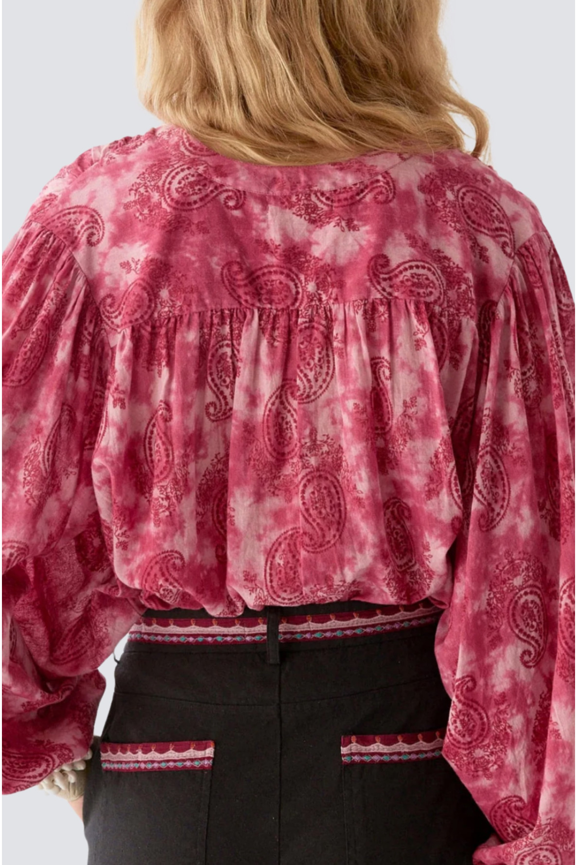 chemise en coton imprimé - 4