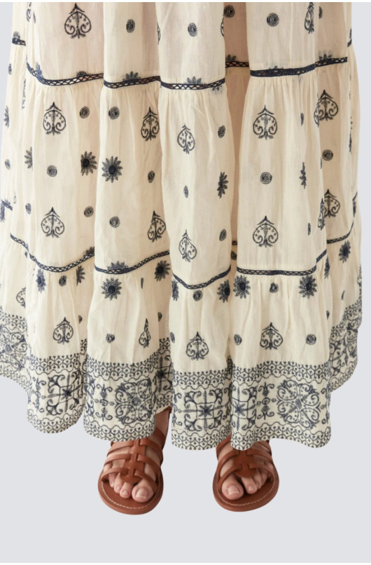 robe longue en coton - 4