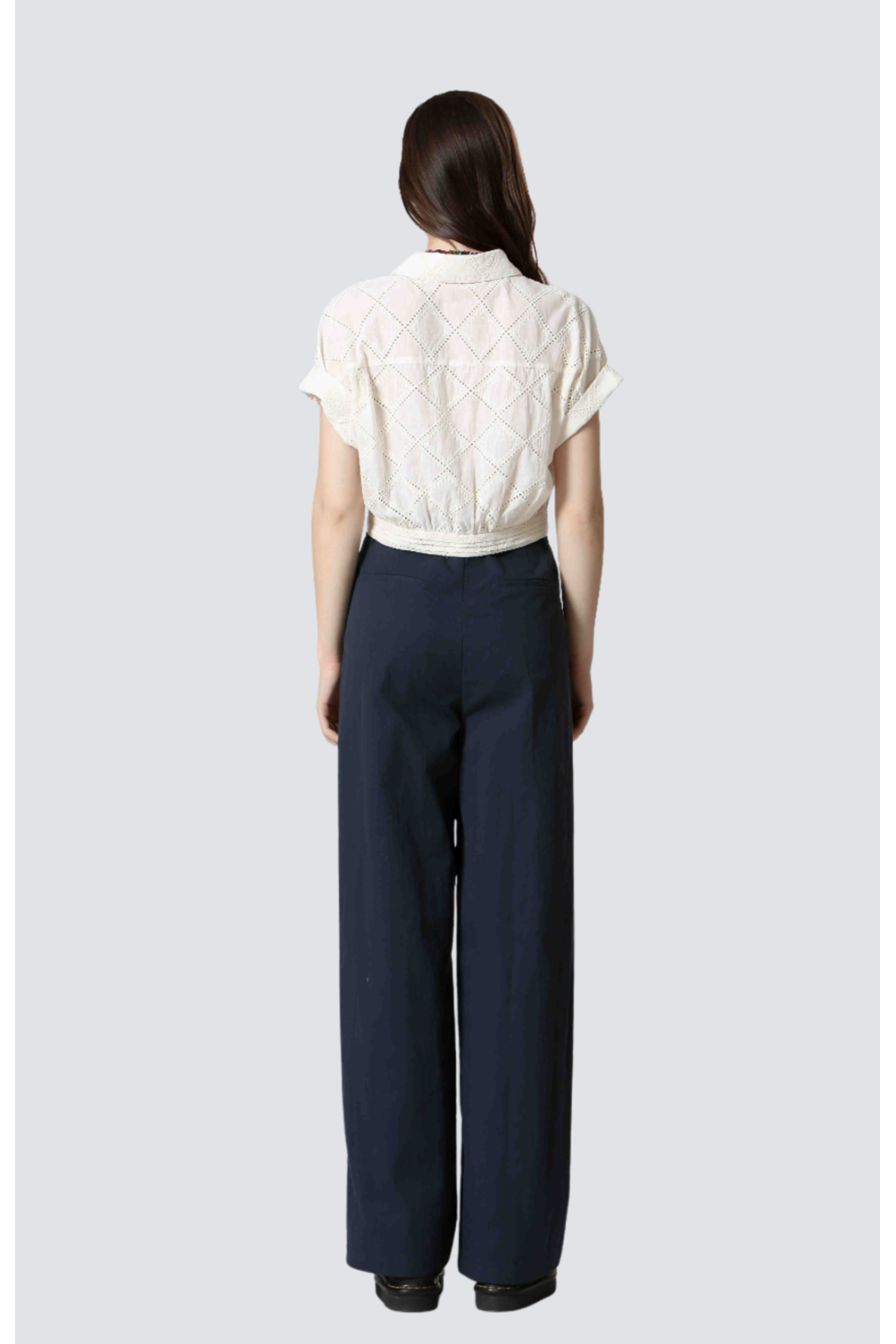 top coton court mc broderie - 4