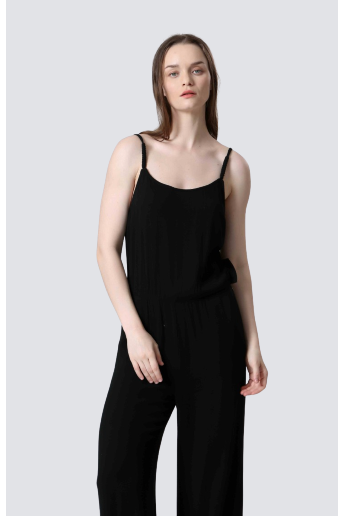 combinaison viscose uni fine bretelle - 2