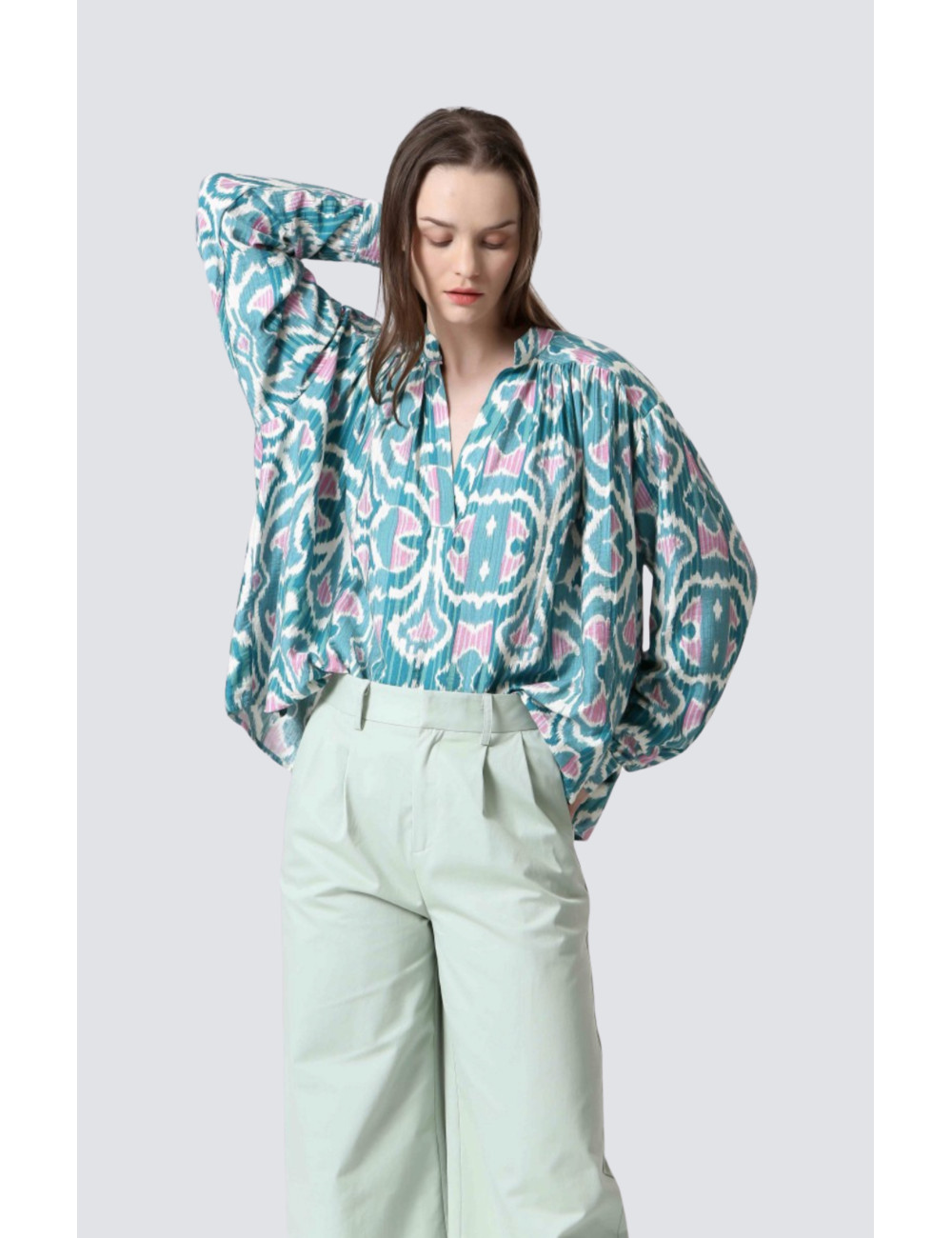 blouse viscose imprimé - blouse viscose imprimé -