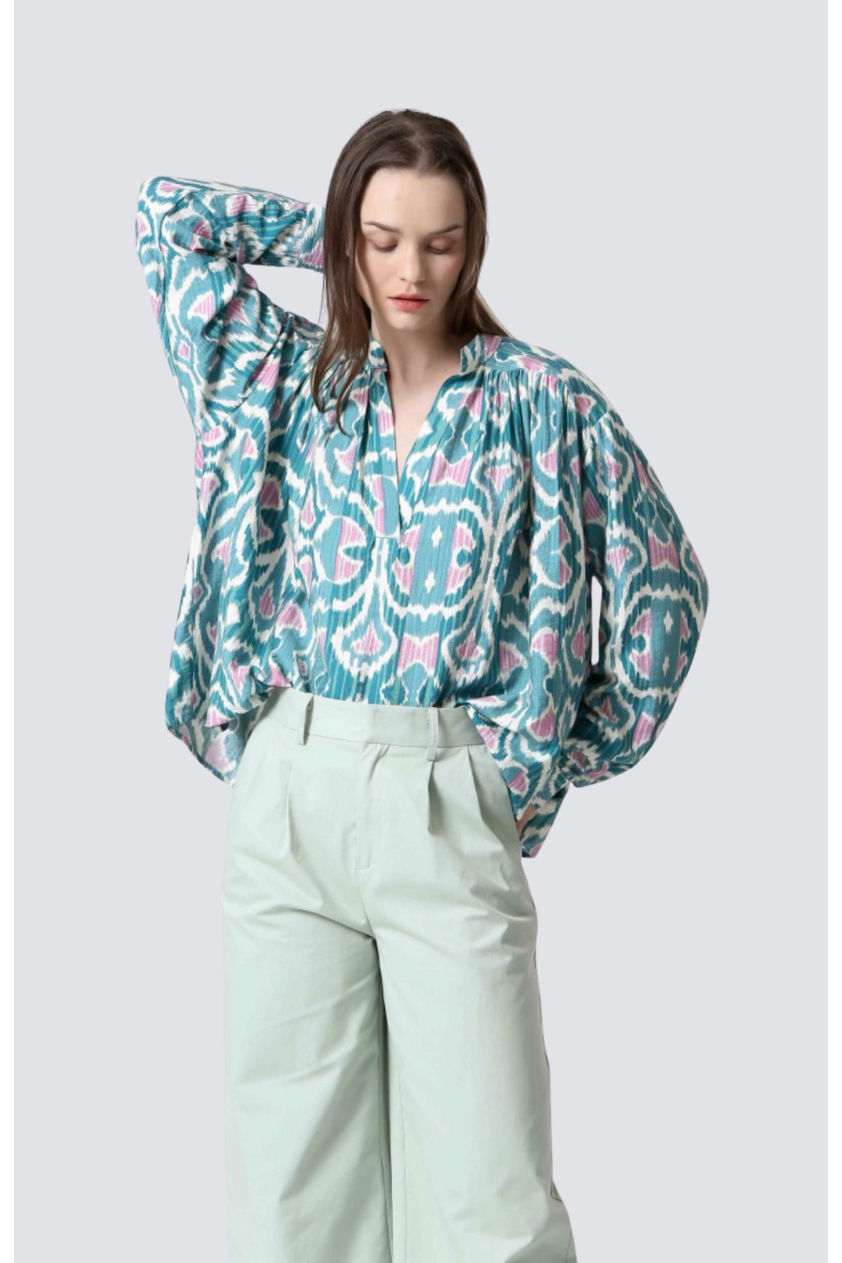 blouse viscose imprimé - 1