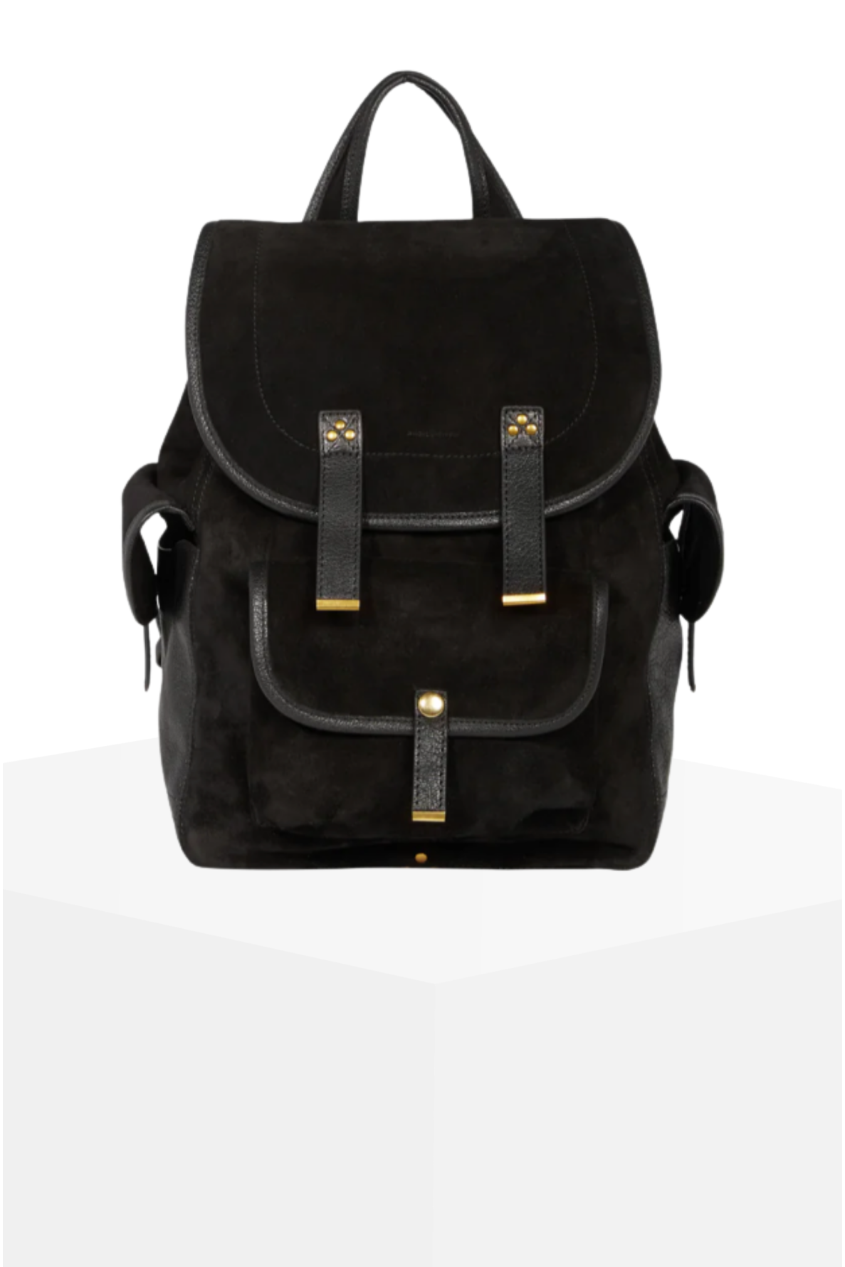 sac a dos en suede - 1