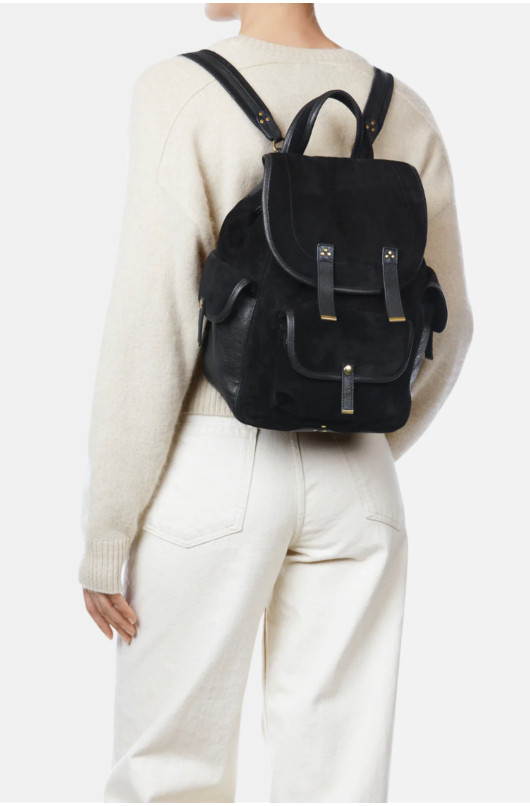 sac a dos en suede - 4
