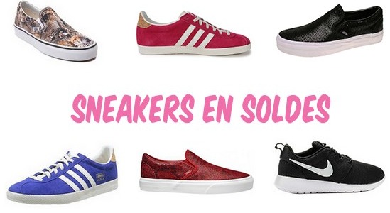 Les baskets en soldes ! 