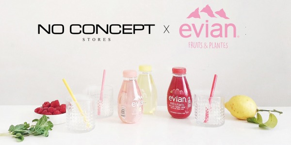 NO CONCEPT x EVIAN